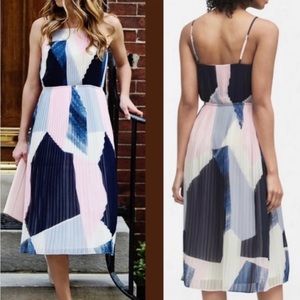 Banana Republic Pleated Midi Dress